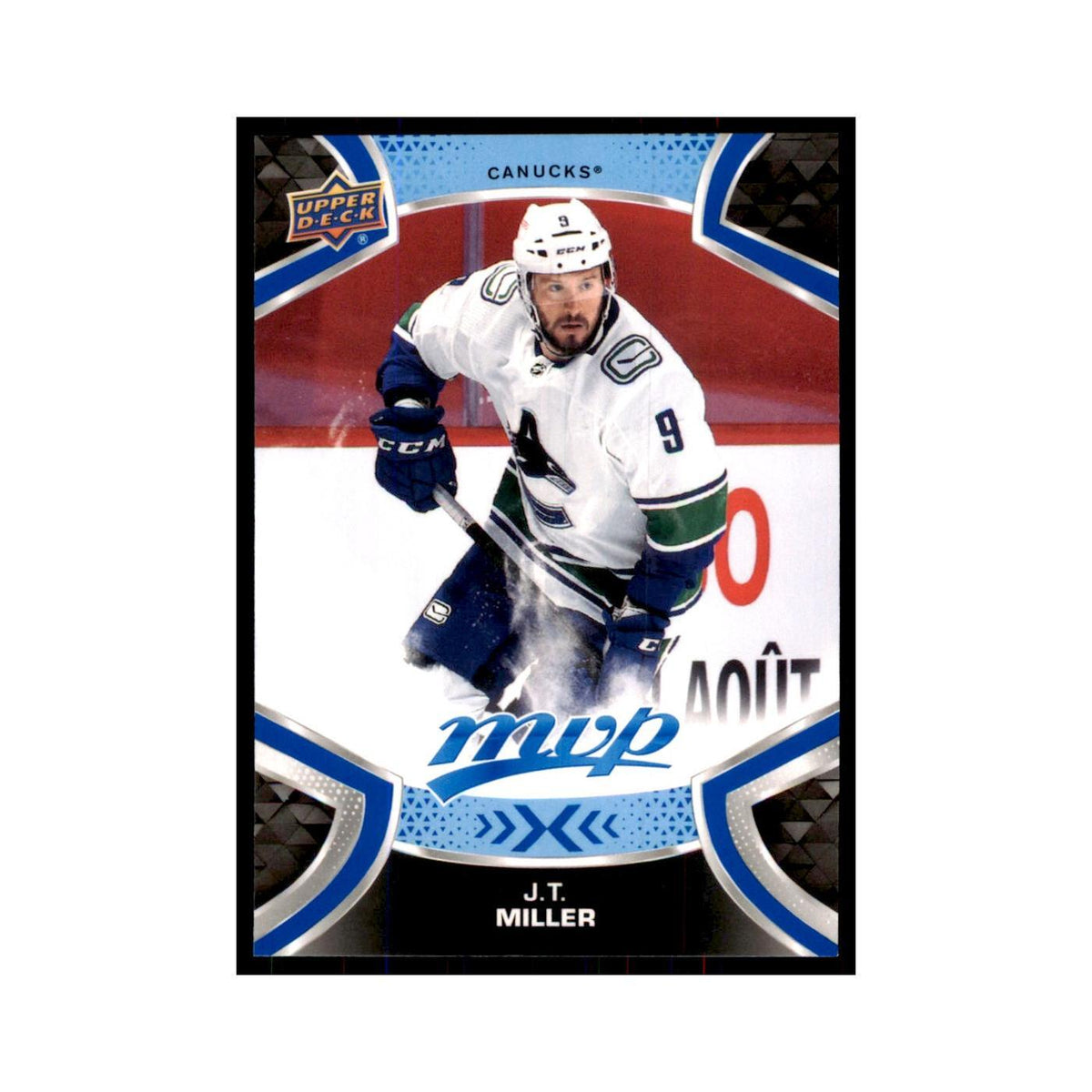 J.T. Miller 2021 Upper Deck MVP #169 Hockey Cards Hockey Card NM