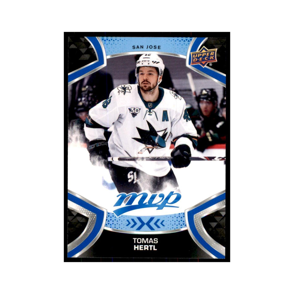 Tomas Hertl 2021 Upper Deck MVP #48 Hockey Cards Hockey Card NM