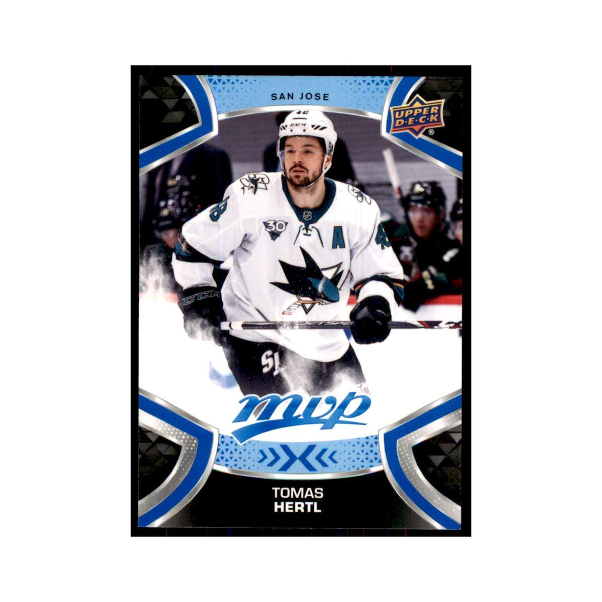 Tomas Hertl 2021 Upper Deck MVP #48 Hockey Cards Hockey Card NM