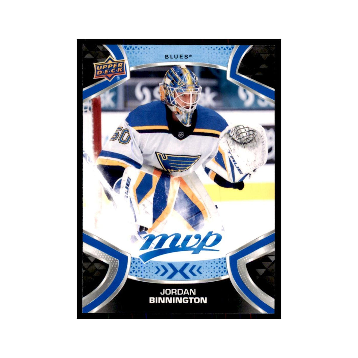 Jordan Binnington 2021 Upper Deck MVP #50 Hockey Cards Hockey Card NM