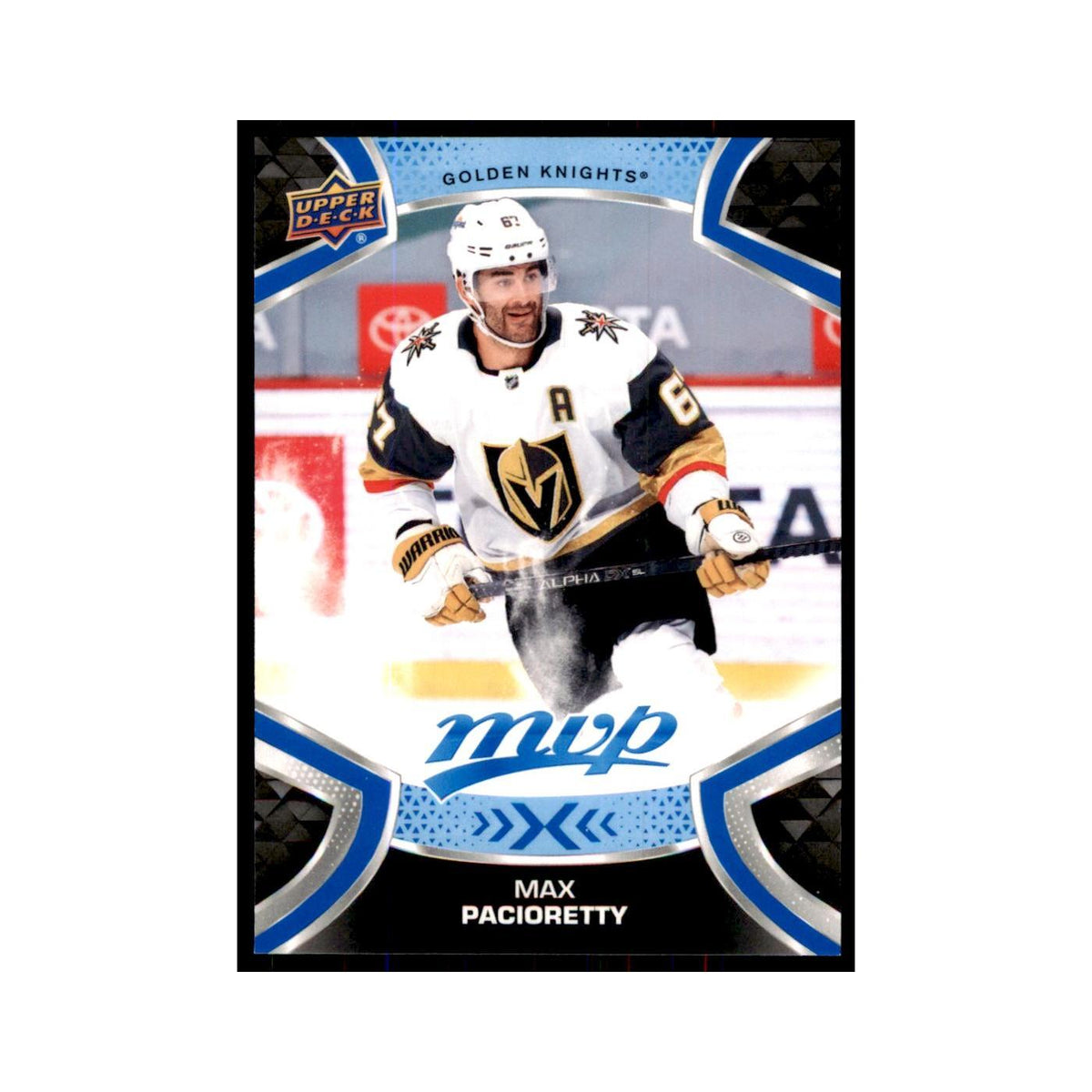 Max Pacioretty 2021 Upper Deck MVP #67 Hockey Cards Hockey Card NM