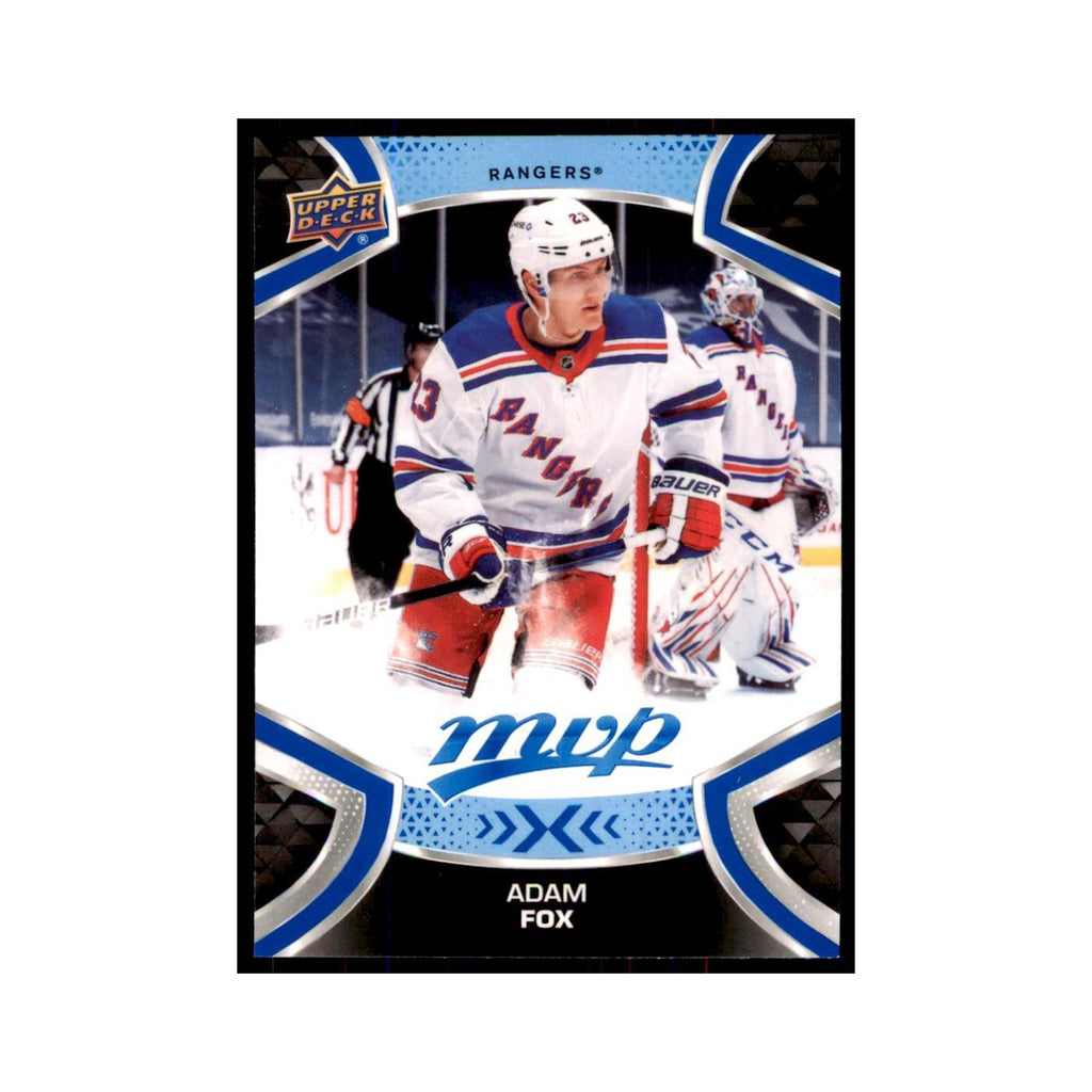 Adam Fox 2021 Upper Deck MVP #190 Hockey Cards Hockey Card NM