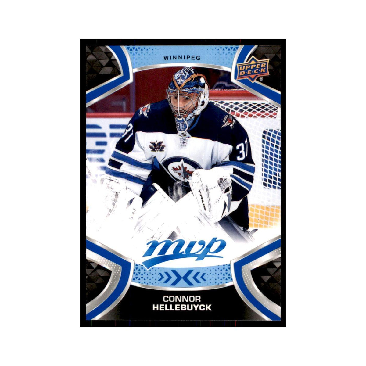 Connor Hellebuyck 2021 Upper Deck MVP #155 Hockey Cards Hockey Card NM