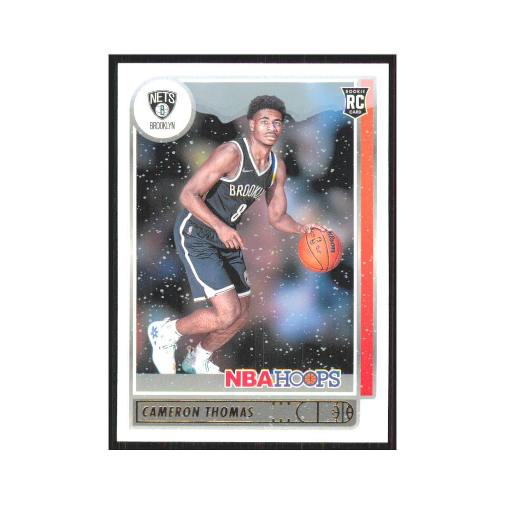 Cameron Thomas Rookie 2021 NBA Hoops #231 Brooklyn Nets Basketball Card NM