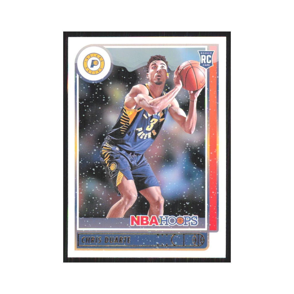 Chris Duarte Rookie 2021 NBA Hoops #236 Indiana Pacers Basketball Card NM
