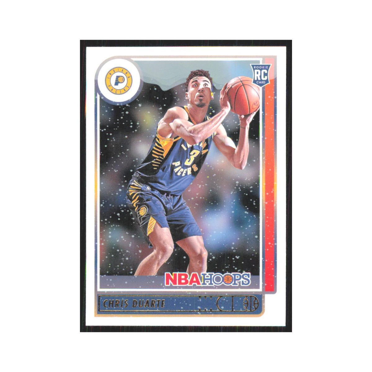 Chris Duarte Rookie 2021 NBA Hoops #236 Indiana Pacers Basketball Card NM