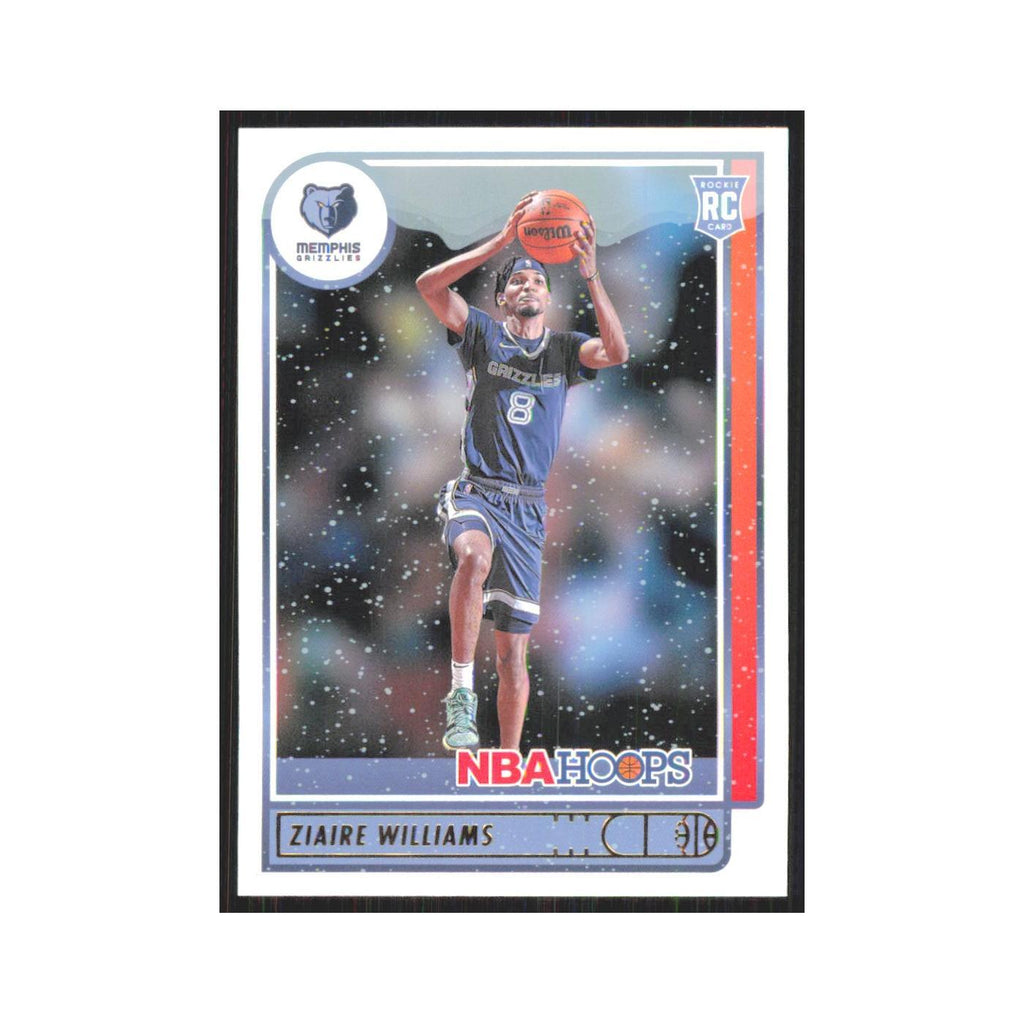 Ziaire Williams Rookie 2021 NBA Hoops #211 Memphis Grizzlies Basketball Card NM