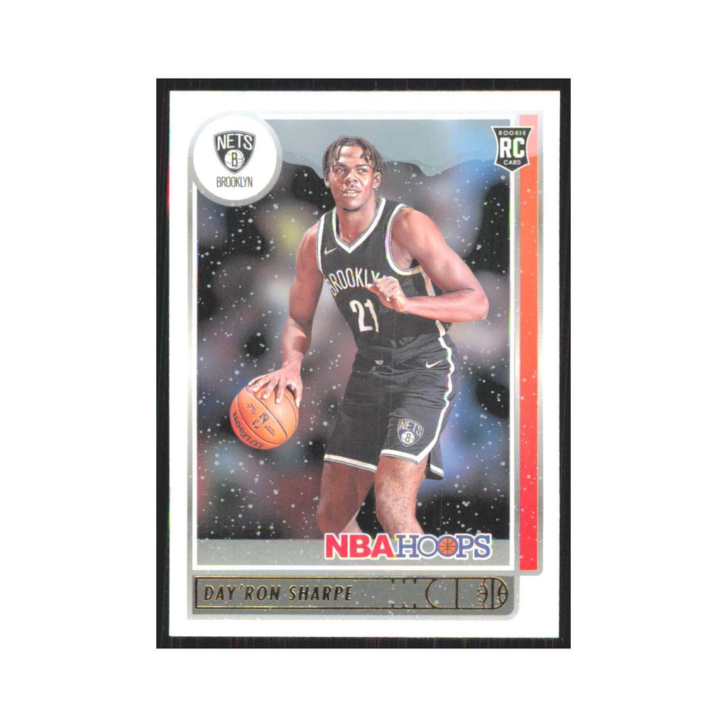 Day'Ron Sharpe Rookie 2021 NBA Hoops #215 Brooklyn Nets Basketball Card NM