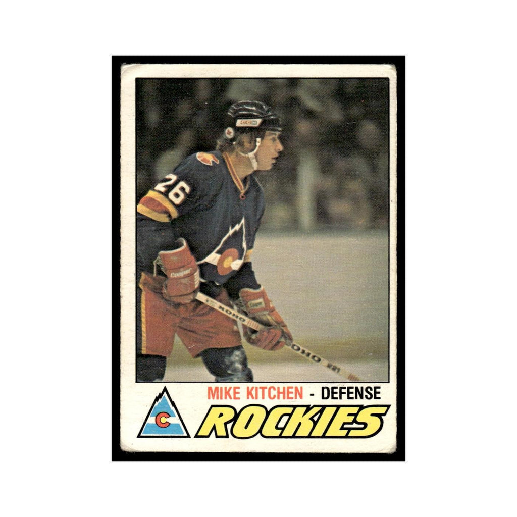 Mike Kitchen Rookie 1977 O-Pee-Chee (Damaged) #267 Colorado Rockies VG