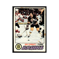 Bobby Schmautz 1977 O-Pee-Chee (Damaged) #59 Boston Bruins Hockey Card VG