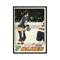 Rod Seiling 1977 O-Pee-Chee (Damaged) #226 St. Louis Blues Hockey Card VG