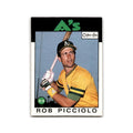 Rob Picciolo 1986 O-Pee-Chee #3 Oakland Athletics Baseball Card NM