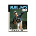 Jimmy Key 1986 O-Pee-Chee #291 Toronto Blue Jays Baseball Card NM