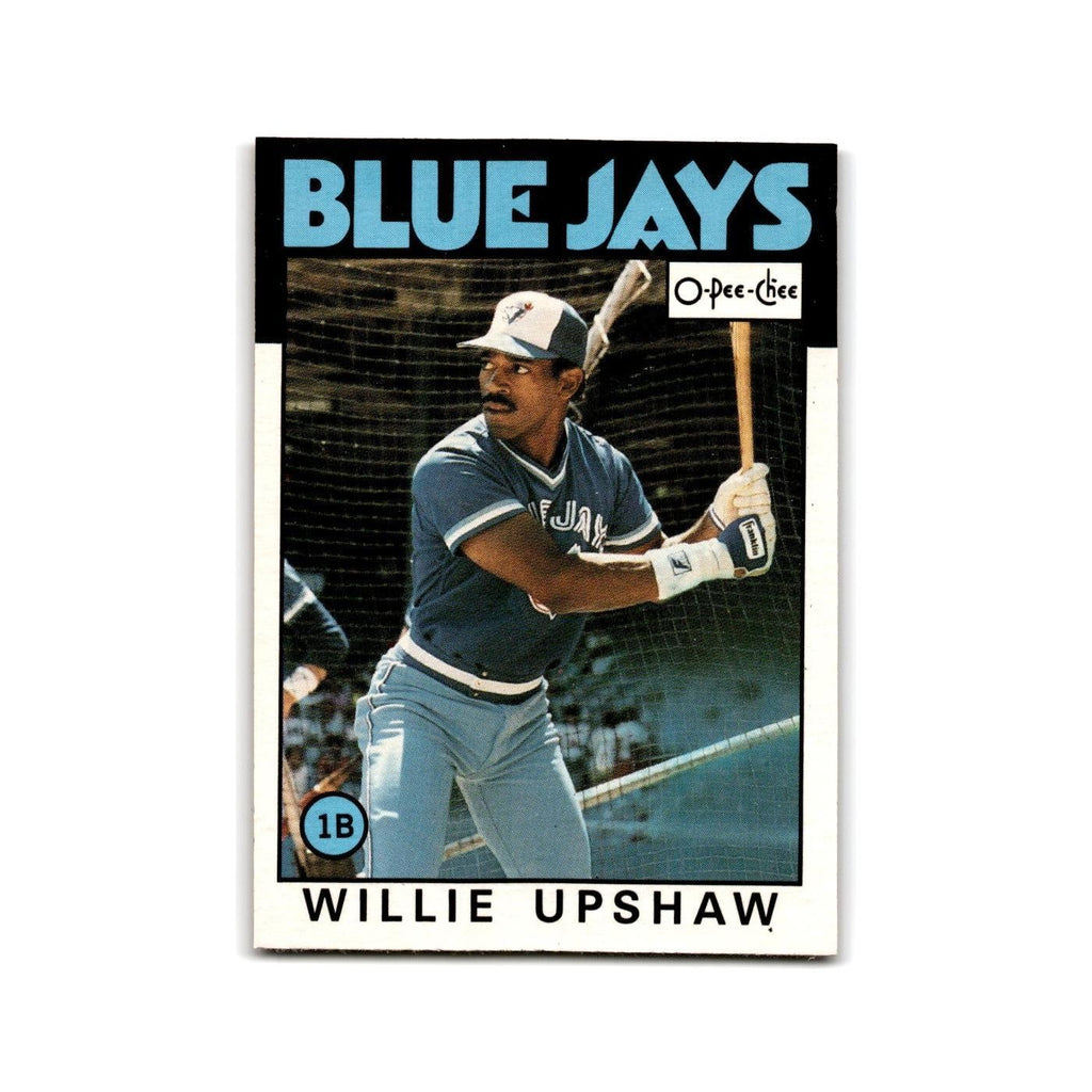 Willie Upshaw 1986 O-Pee-Chee #223 Toronto Blue Jays Baseball Card NM