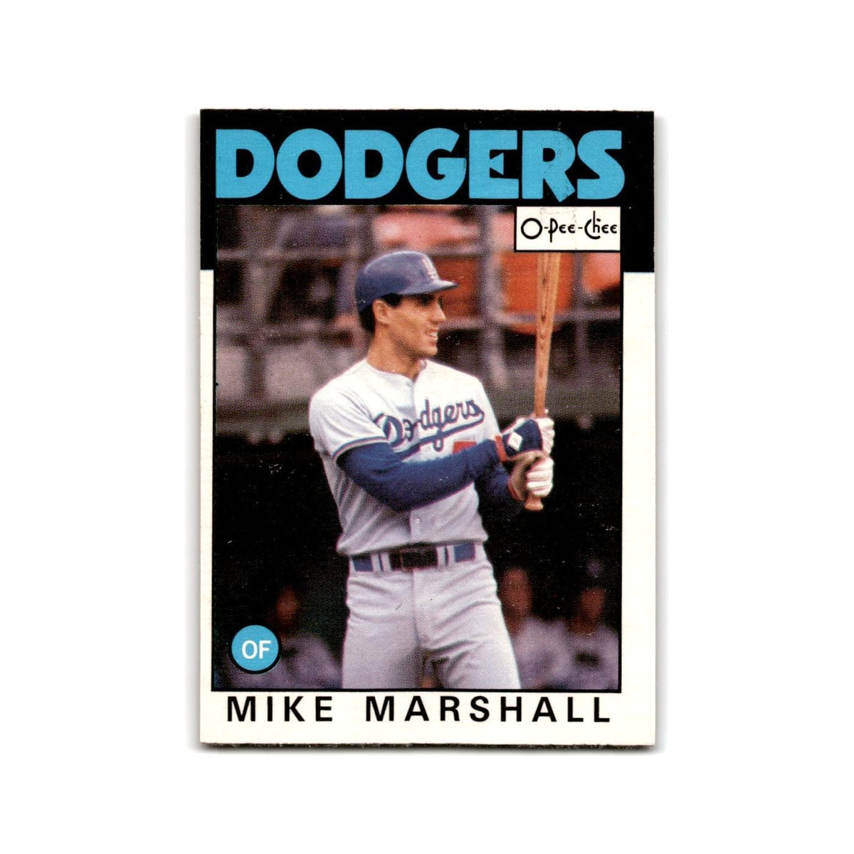Mike Marshall 1986 O-Pee-Chee #26 Los Angeles Dodgers Baseball Card NM