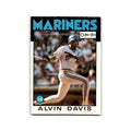 Alvin Davis 1986 O-Pee-Chee #309 Seattle Mariners Baseball Card NM