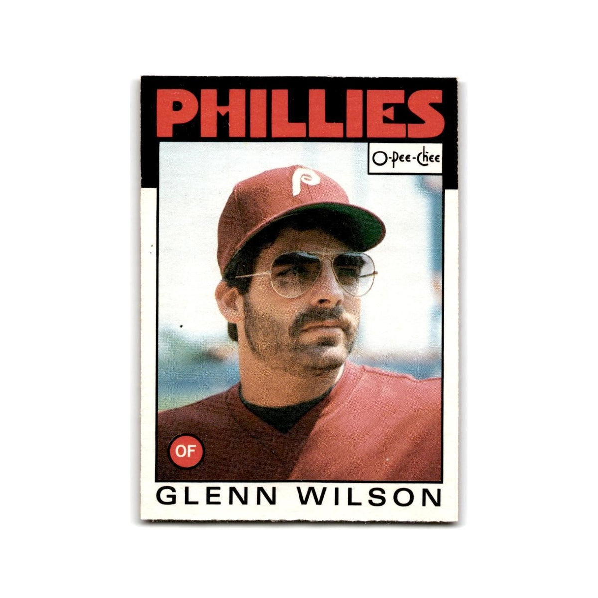 Glenn Wilson 1986 O-Pee-Chee #318 Philadelphia Phillies Baseball Card NM