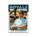 Jim Sundberg 1986 O-Pee-Chee #245 Kansas City Royals Baseball Card NM