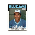 Manuel Lee 1986 O-Pee-Chee #23 Toronto Blue Jays Baseball Card NM