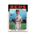 John Denny 1986 O-Pee-Chee #268 Cincinnati Reds Baseball Card NM