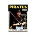 Johnnie LeMaster 1986 O-Pee-Chee #289 Pittsburgh Pirates Baseball Card NM