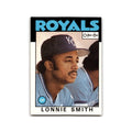 Lonnie Smith 1986 O-Pee-Chee #7 Kansas City Royals Baseball Card NM