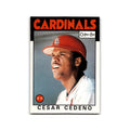 Cesar Cedeno 1986 O-Pee-Chee #224 St. Louis Cardinals Baseball Card NM