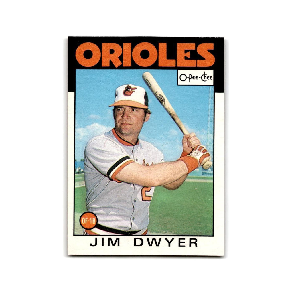 Jim Dwyer 1986 O-Pee-Chee #339 Baltimore Orioles Baseball Card NM