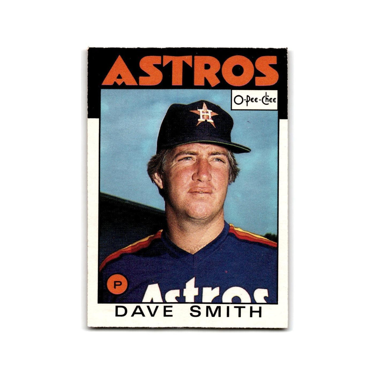 Dave Smith 1986 O-Pee-Chee #222 Houston Astros Baseball Card NM