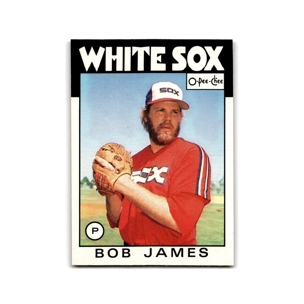Bob James 1986 O-Pee-Chee #284 Chicago White Sox Baseball Card NM