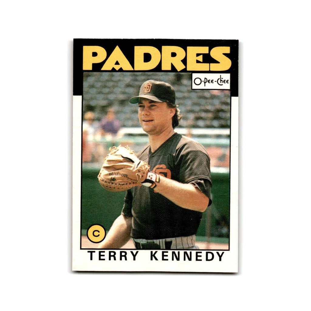 Terry Kennedy 1986 O-Pee-Chee #230 San Diego Padres Baseball Card NM