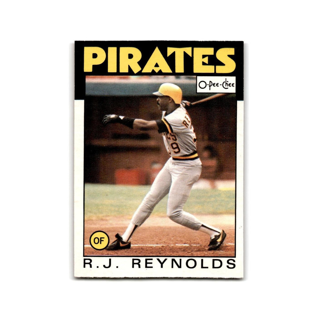 R.J. Reynolds 1986 O-Pee-Chee #306 Pittsburgh Pirates Baseball Card NM