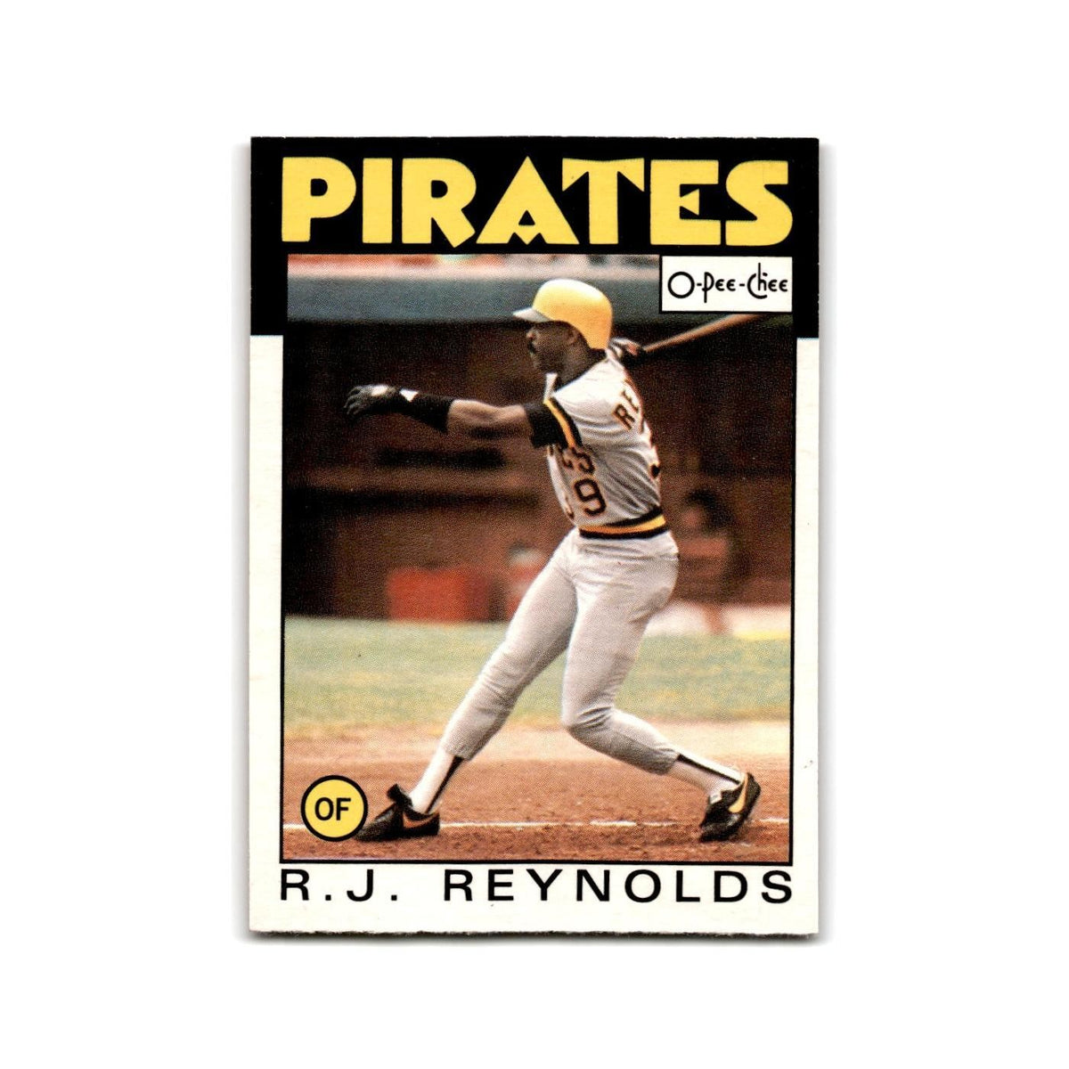 R.J. Reynolds 1986 O-Pee-Chee #306 Pittsburgh Pirates Baseball Card NM