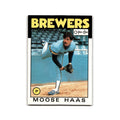 Moose Haas 1986 O-Pee-Chee #9 Milwaukee Brewers Baseball Card NM