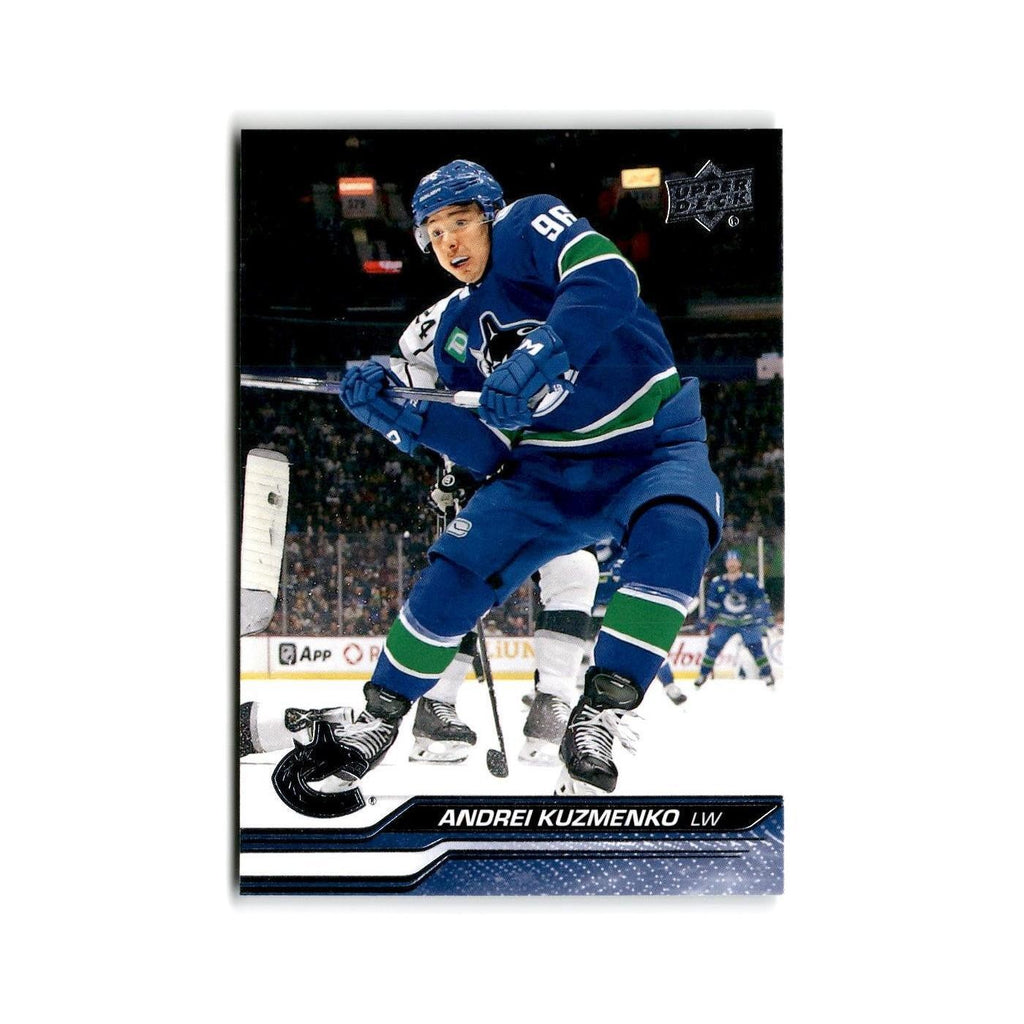 2023 Upper Deck Andrei Kuzmenko Vancouver Canucks #424