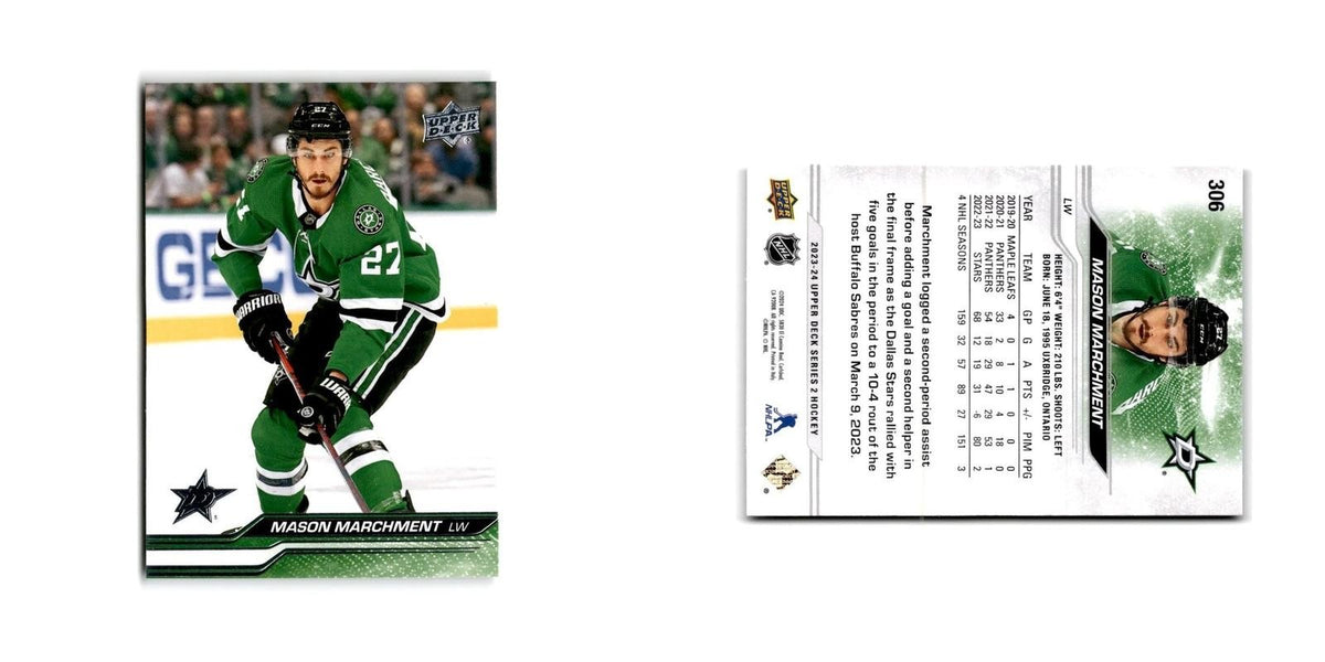 2023 Upper Deck Mason Marchment Dallas Stars #306