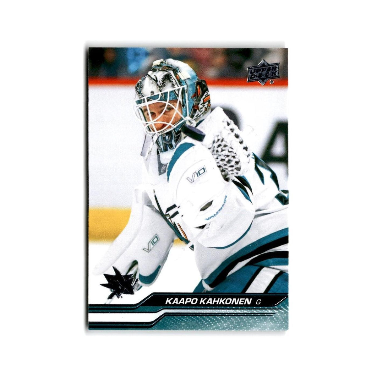 2023 Upper Deck Kaapo Kahkonen San Jose Sharks #397