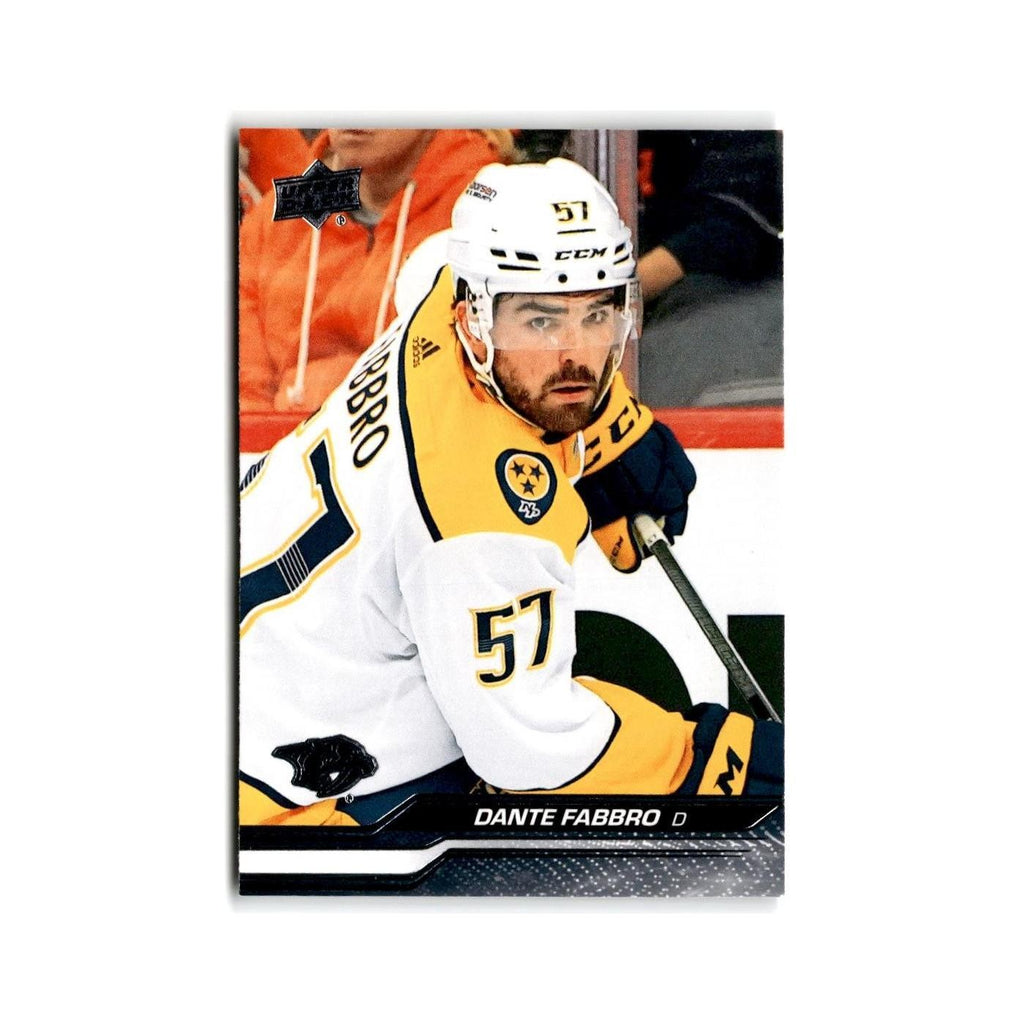 2023 Upper Deck Dante Fabbro Nashville Predators #353