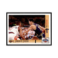 1991 Upper Deck K. Johnson vs. Stockton Basketball Cards #32