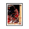 1991 Upper Deck Hakeem Olajuwon Basketball Cards #254
