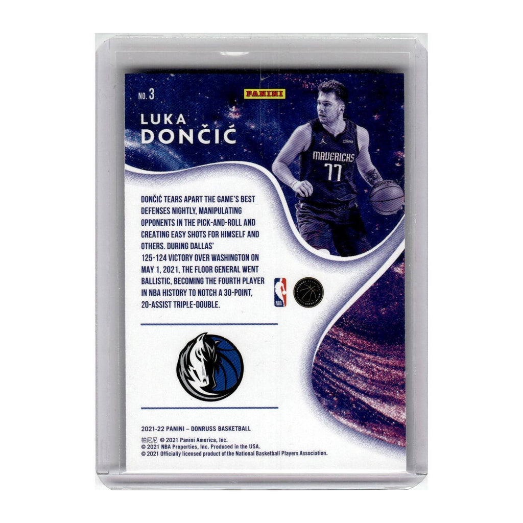 2021 Donruss Complete Players Luka Doncic Mavericks #3