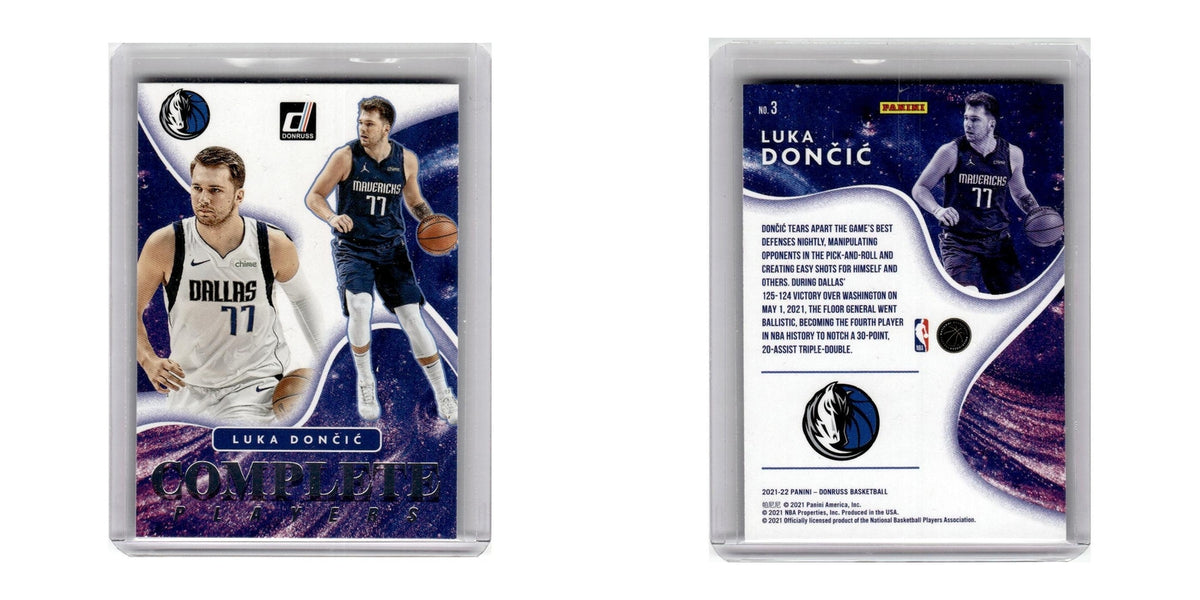 2021 Donruss Complete Players Luka Doncic Mavericks #3