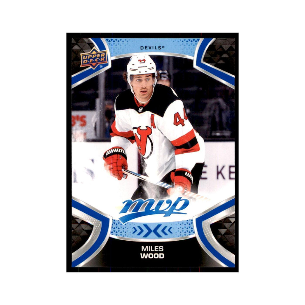 Miles Wood 2021 Upper Deck MVP #154 Hockey Cards Hockey Card NM