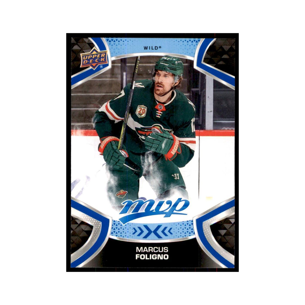 Marcus Foligno 2021 Upper Deck MVP #117 Hockey Cards Hockey Card NM
