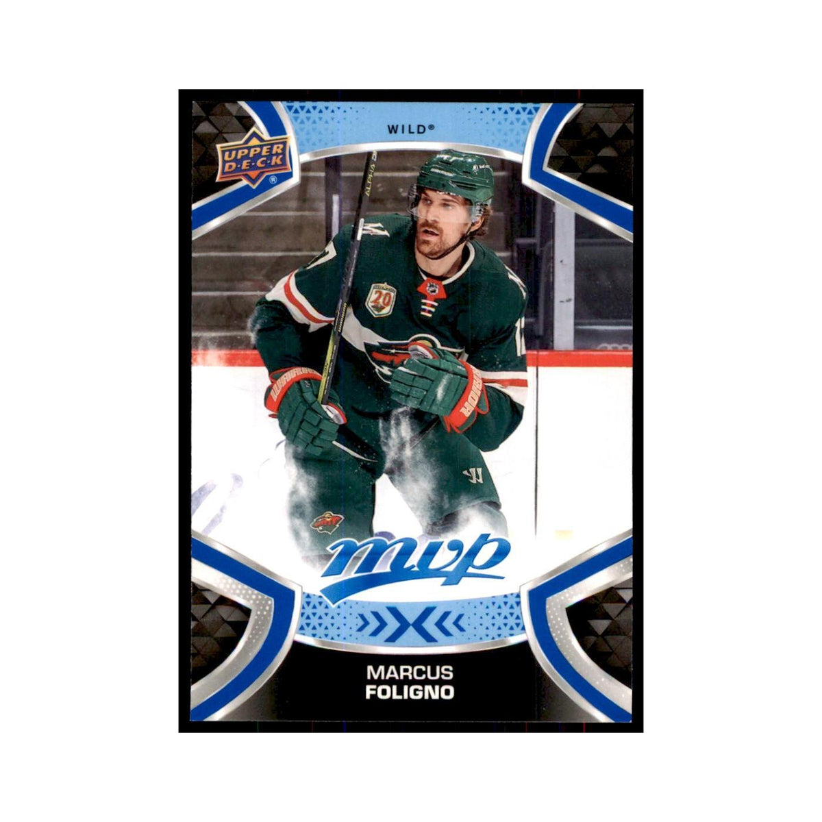 Marcus Foligno 2021 Upper Deck MVP #117 Hockey Cards Hockey Card NM