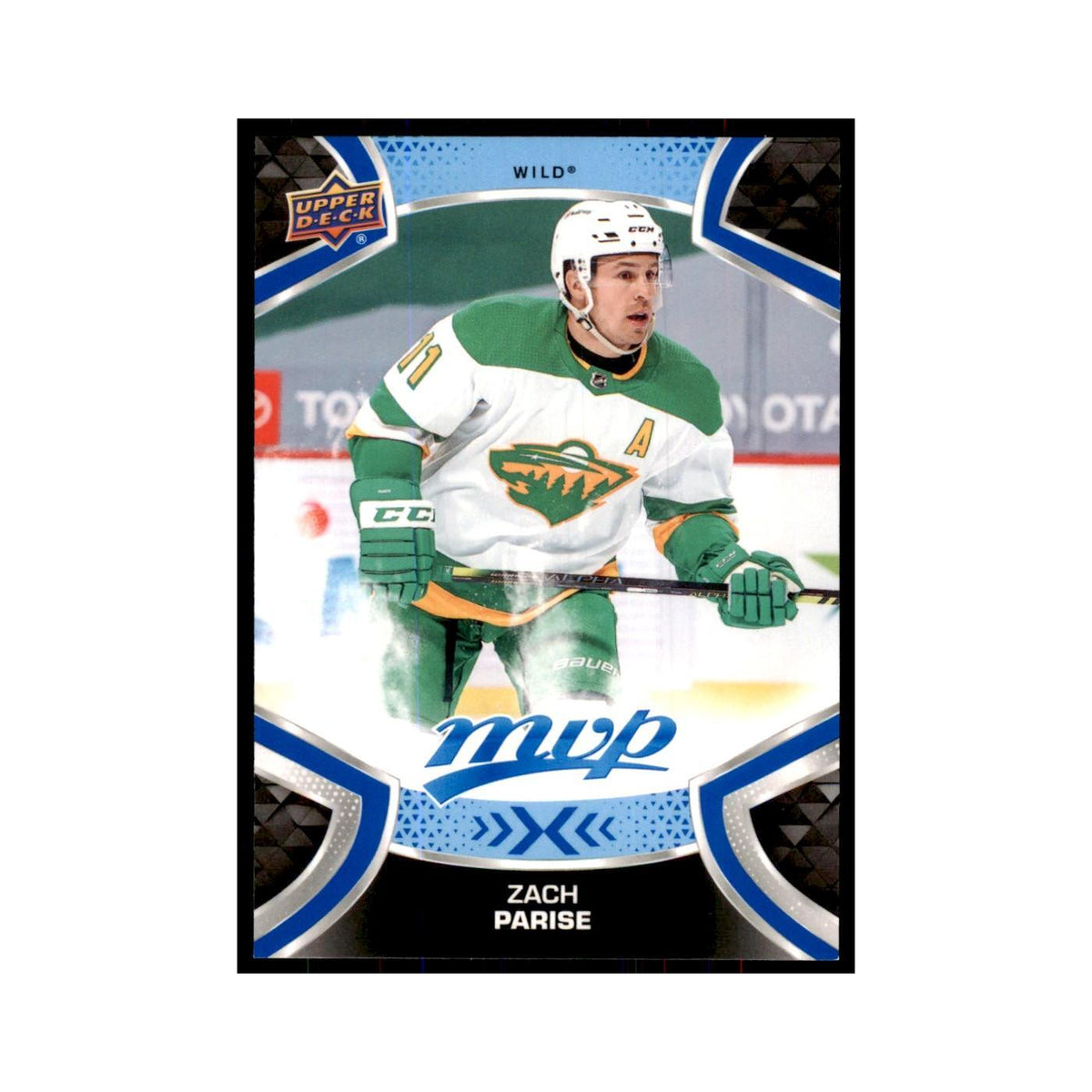 Zach Parise 2021 Upper Deck MVP #111 Hockey Cards Hockey Card NM