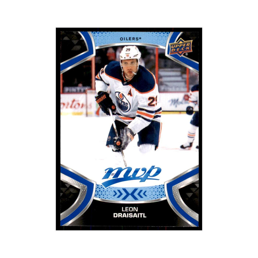 Leon Draisaitl 2021 Upper Deck MVP #210 Hockey Cards Hockey Card NM