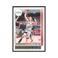 Jakob Poeltl 2021 NBA Hoops #44 San Antonio Spurs Basketball Card NM