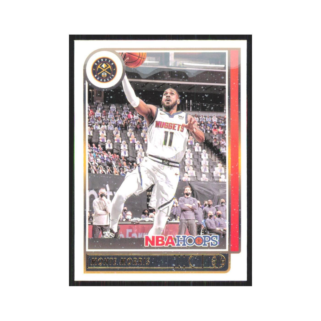 Monte Morris 2021 NBA Hoops #51 Denver Nuggets Basketball Card NM