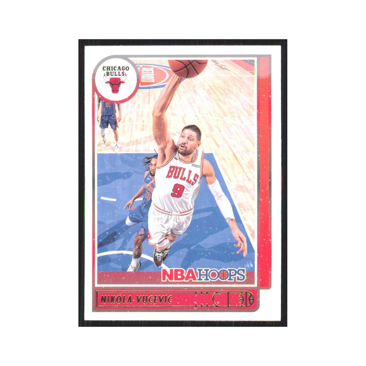 Nikola Vucevic 2021 NBA Hoops #25 Chicago Bulls Basketball Card NM